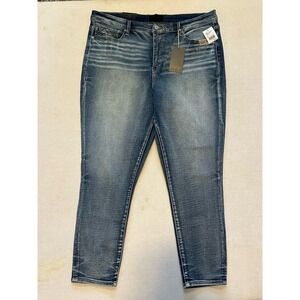 NWT Buckle Black Fit. No 75 Skinny Parker Jeans Womens sz.36 Stretch Denim Yemen